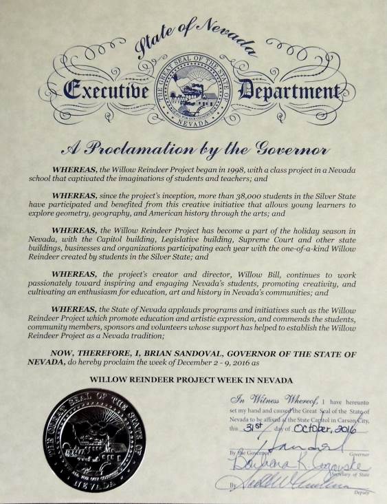 Willow Reindeer Week